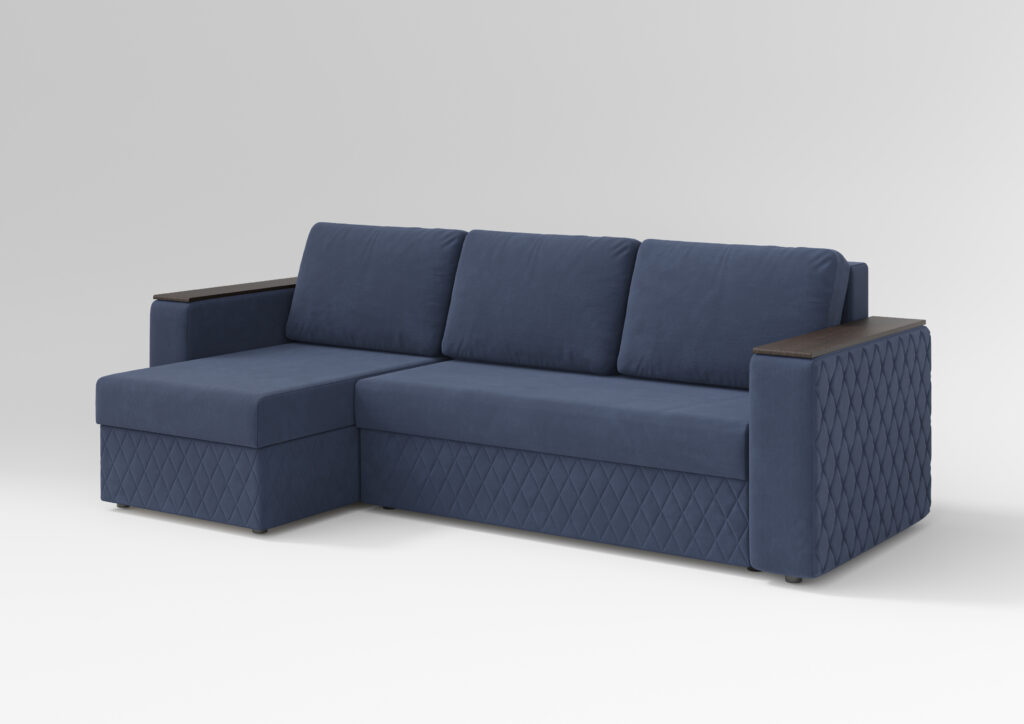 ФОРВАРД угловой диван ULTRA MIDNIGHT темно-синий ФОРВАРД угловой диван ULTRA MIDNIGHT темно-синий