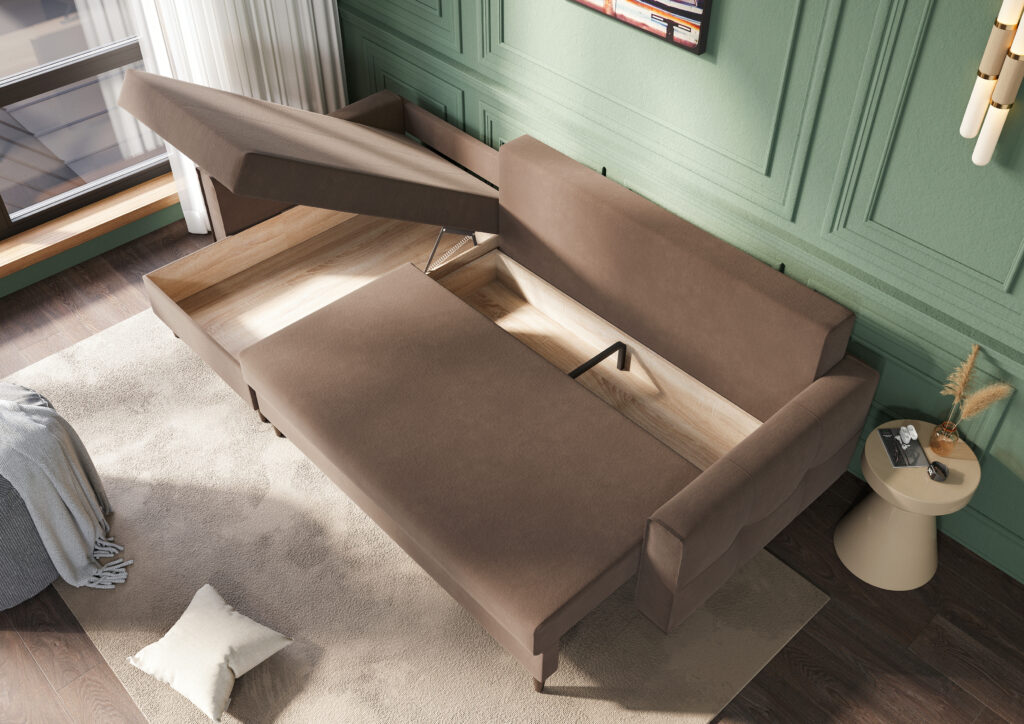 ГОЛЬФ угловой диван SHERLOCK 110 №2