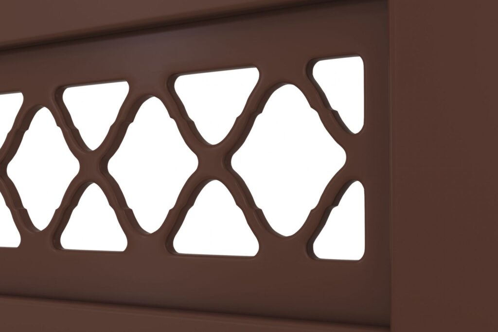 ШЕЙЛА кровать 1,4м, (ЦТ), цвет ОРЕХ №2