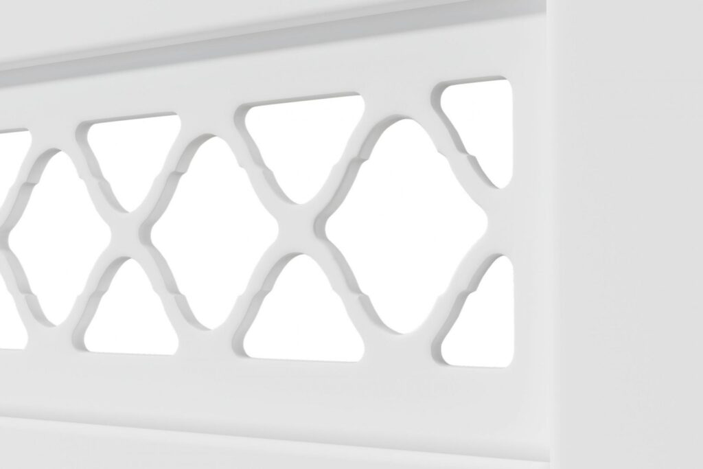 ШЕЙЛА кровать 1,6м, (ЦТ), цвет БЕЛЫЙ №2