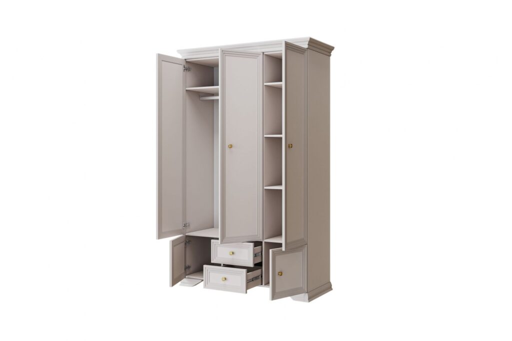 ОРЛАНДО Персидский Жемчуг, Шкаф ШР-3, без зеркал 2ящика №2