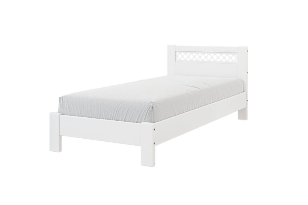 ШЕЙЛА кровать 0,9м, цвет БЕЛЫЙ ШЕЙЛА кровать 0,9м, цвет БЕЛЫЙ