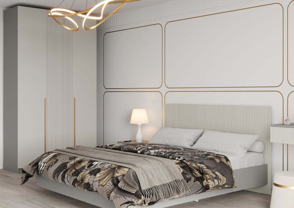 СЕЛЕНА Шкаф ШК-001 (3-ств.) Шиншилла Серая/матовая Кварц Грей №3