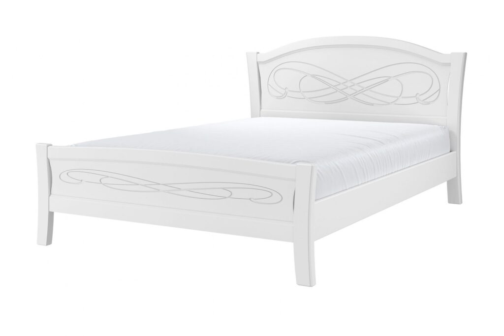 КАРИНА-16 кровать 0,9м цвет БЕЛЫЙ