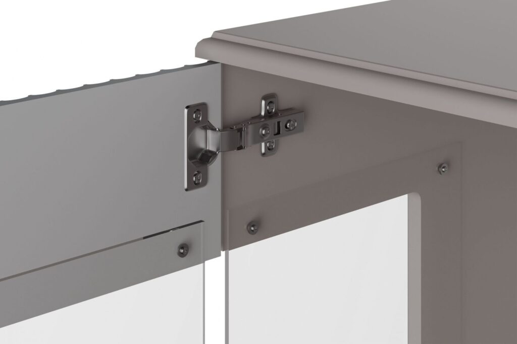 ФАРГО Льняной ЛАК, ТУМБА-БАР 4 ДВЕРИ + 2 ЯЩИКА №4