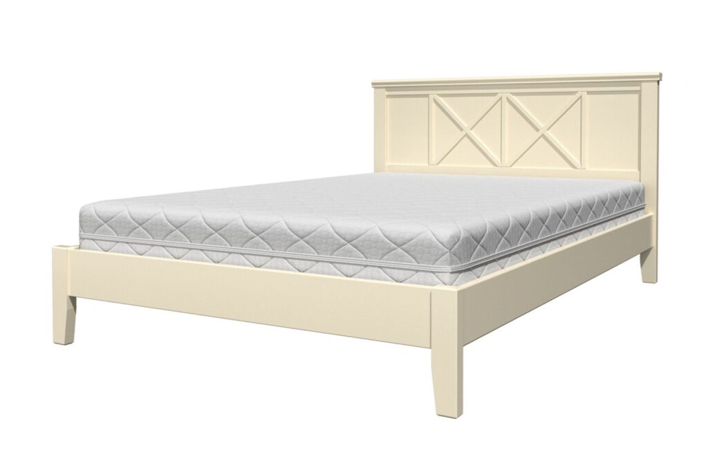 ГРАЦИЯ-2 кровать 1,4м, цвет ЛЬНЯНОЙ*