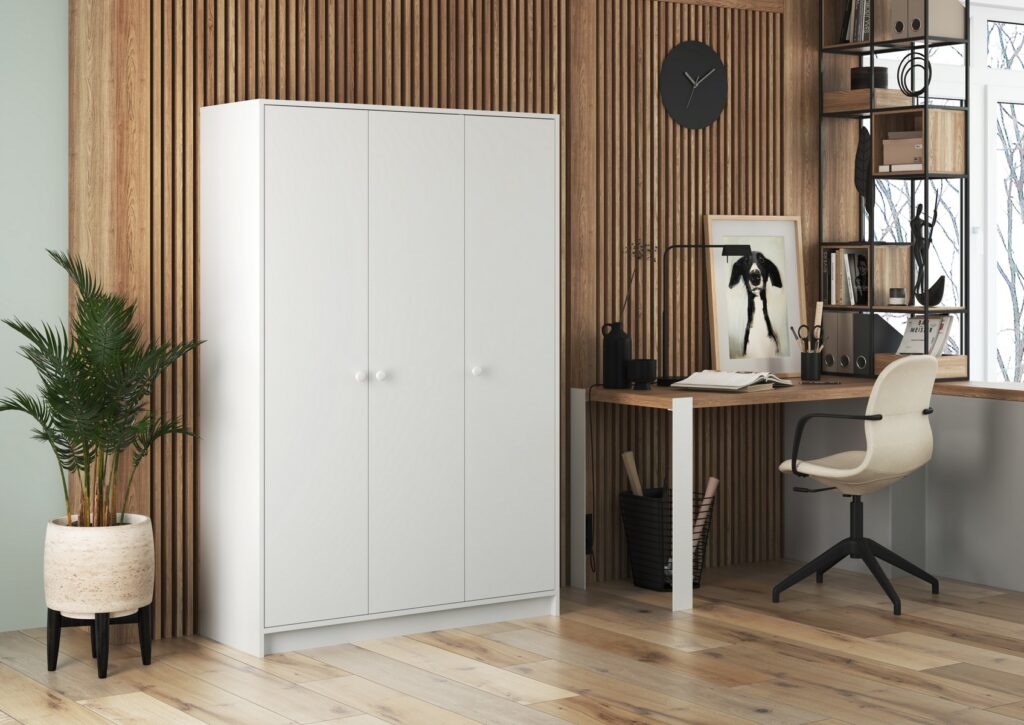 ЛАЙТ Шкаф ШК-002 1172х1756х526 БЕЛЫЙ №2