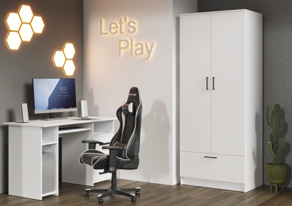 ДИОНИС Шкаф ШК-001 Белый №2