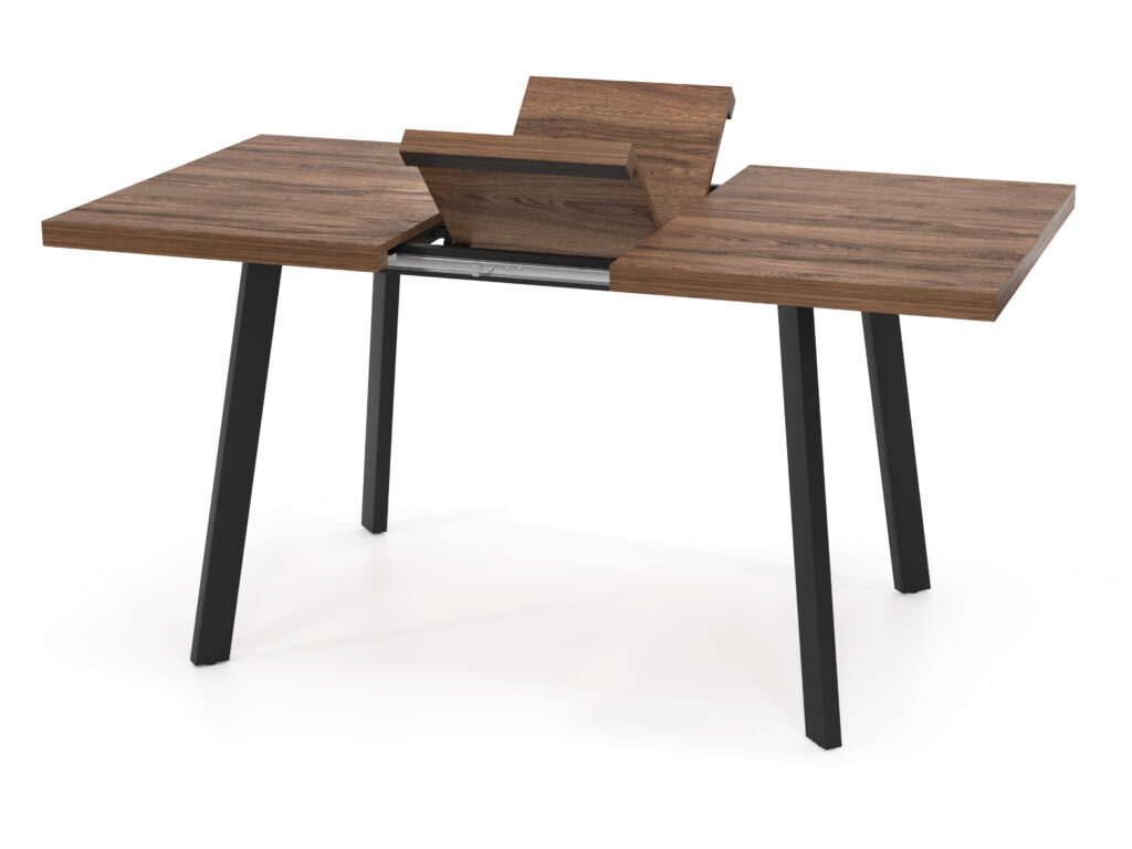 Стол ДУБЛИН КРАФТ (1,4) раздвижной/черный каркас/ЛДСП Дуб чарльстон/1400(+380)х850 №2