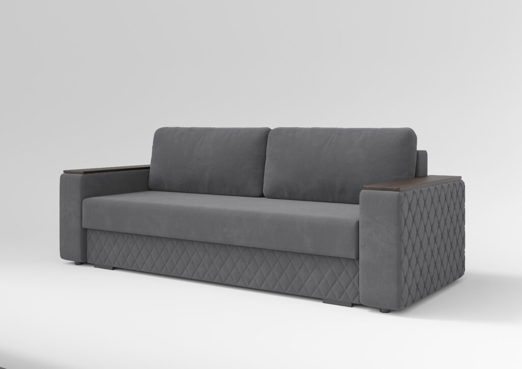 ФОРВАРД диван VIVALDI 08 (DARK GREY) темно-серый