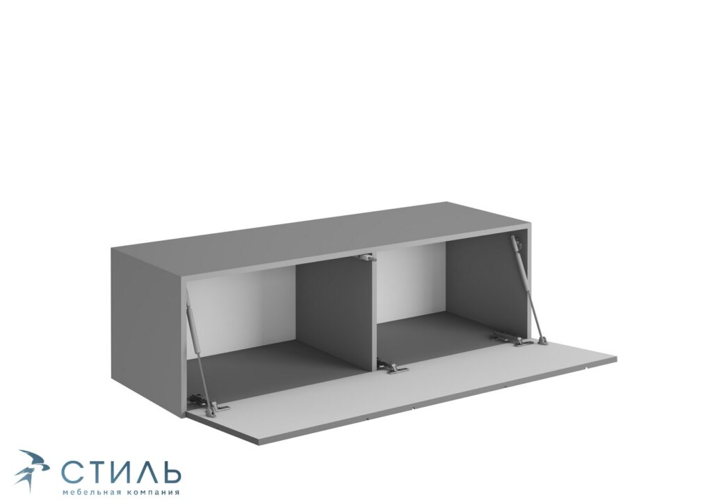 ГРАНЖ Тумба ТМ-004 (Д.1200, подвесная) Серый Шифер/ Графит Софт №2