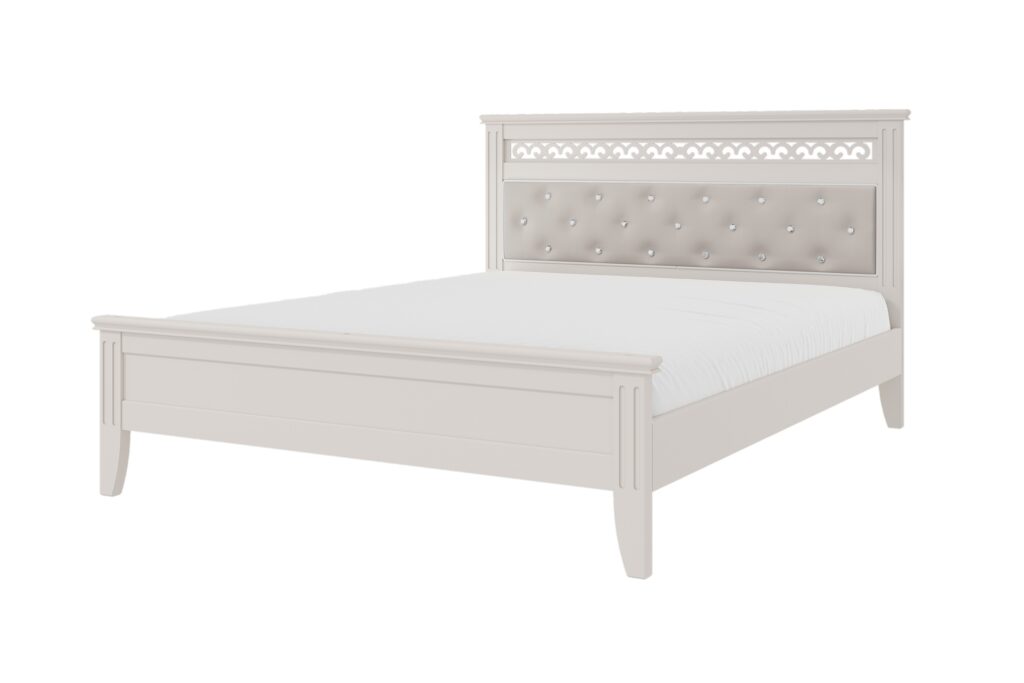 ГРАЦИЯ кровать 1,6м  (ЦТ) цвет ЛЬНЯНОЙ