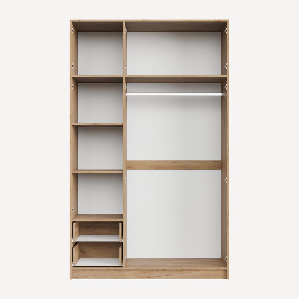 АУРА Графит Шкаф ШР-3 №2