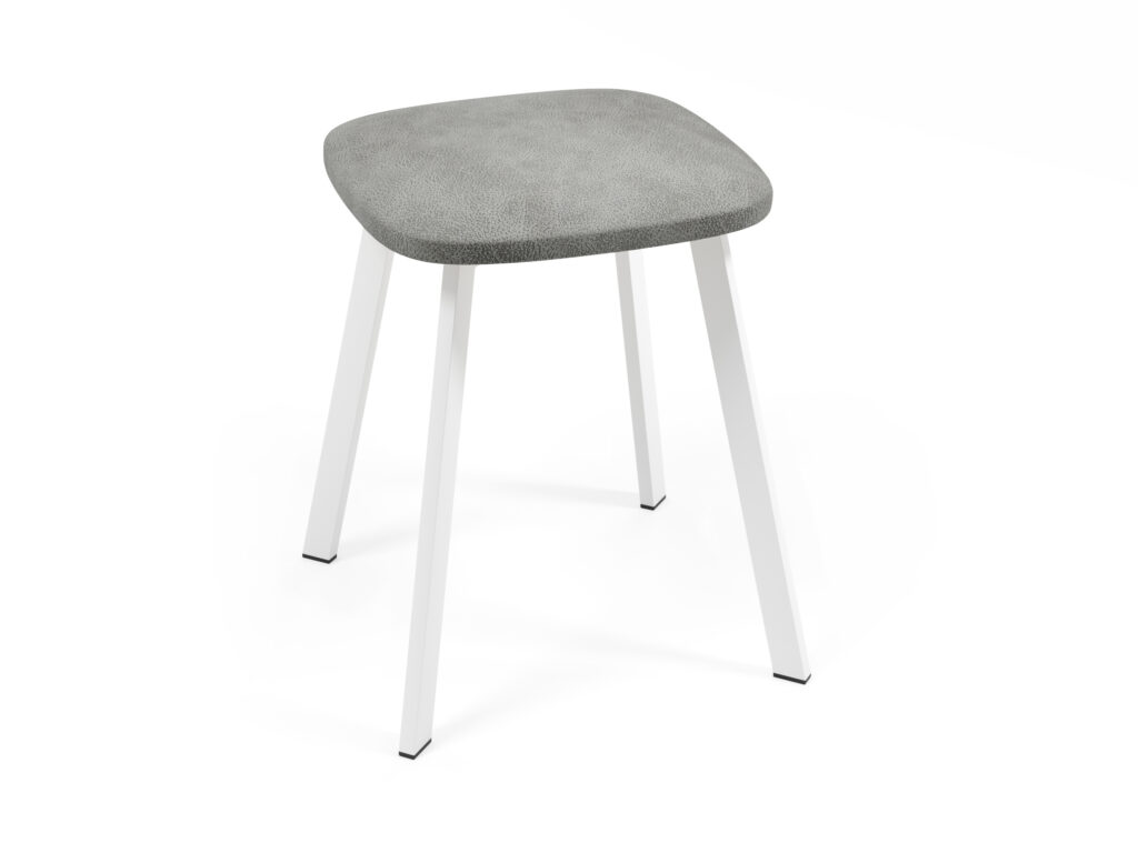Табурет КРАФТ /белый каркас/  FEDERICA STONE под заказ