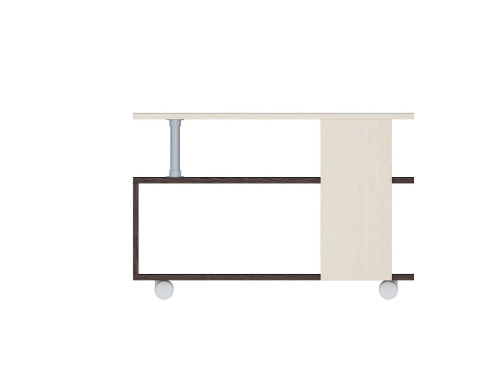 Стол журнальный №6 венге/дуб молочный №3