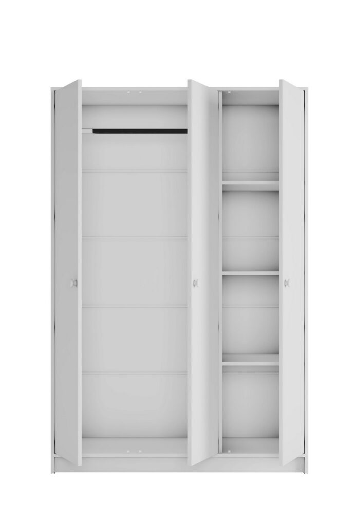 ЛАЙТ Шкаф ШК-002 1172х1756х526 БЕЛЫЙ №3