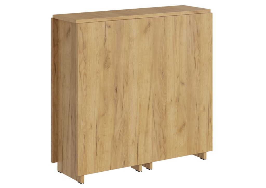 Стол книжка №1 (СТ-001) 262х750х770 (в разложенном 1630х800) Дуб Крафт золотой