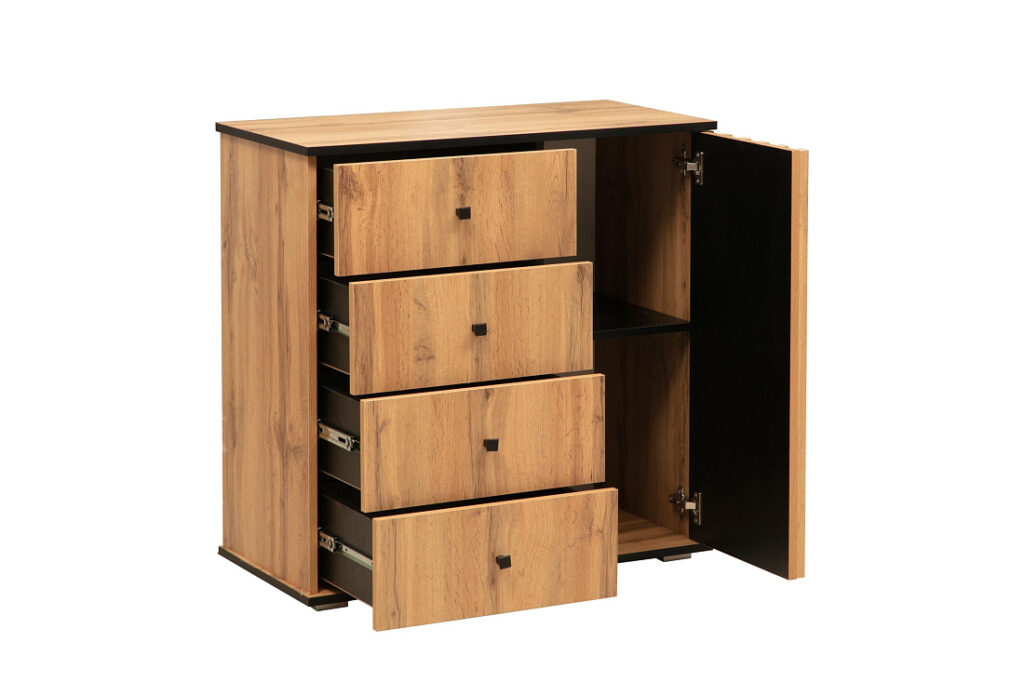 ЛИБЕРТИ дуб Вотан Комод 51.05 (опора h=20 мм) №2