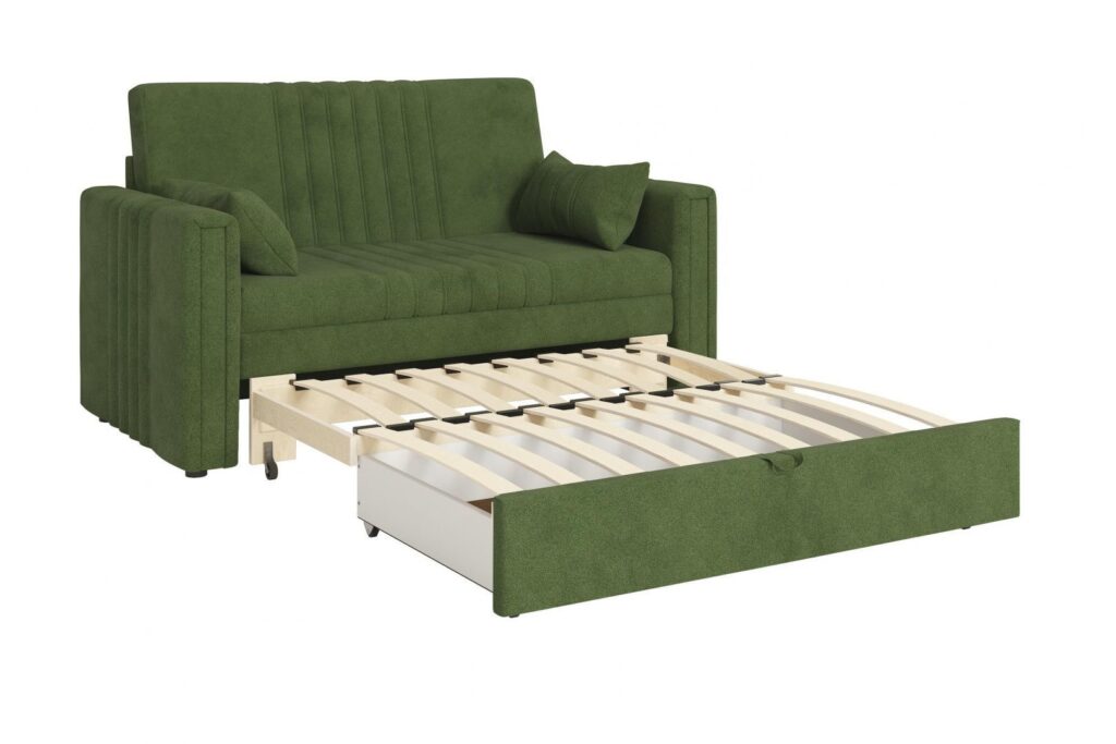 СПЛИН 1200 Диван-кровать 5 ВАРИАНТ травяной №2