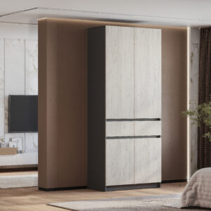 Двухстворчатые шкафы