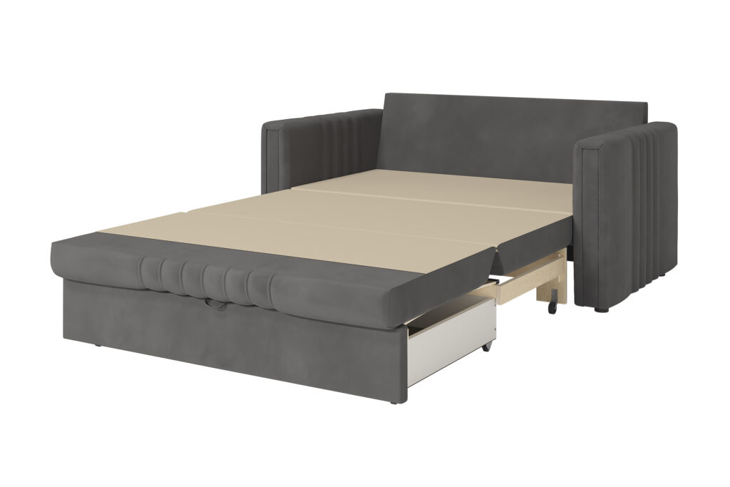 СПЛИН 1200 Диван-кровать 2 ВАРИАНТ серый №4