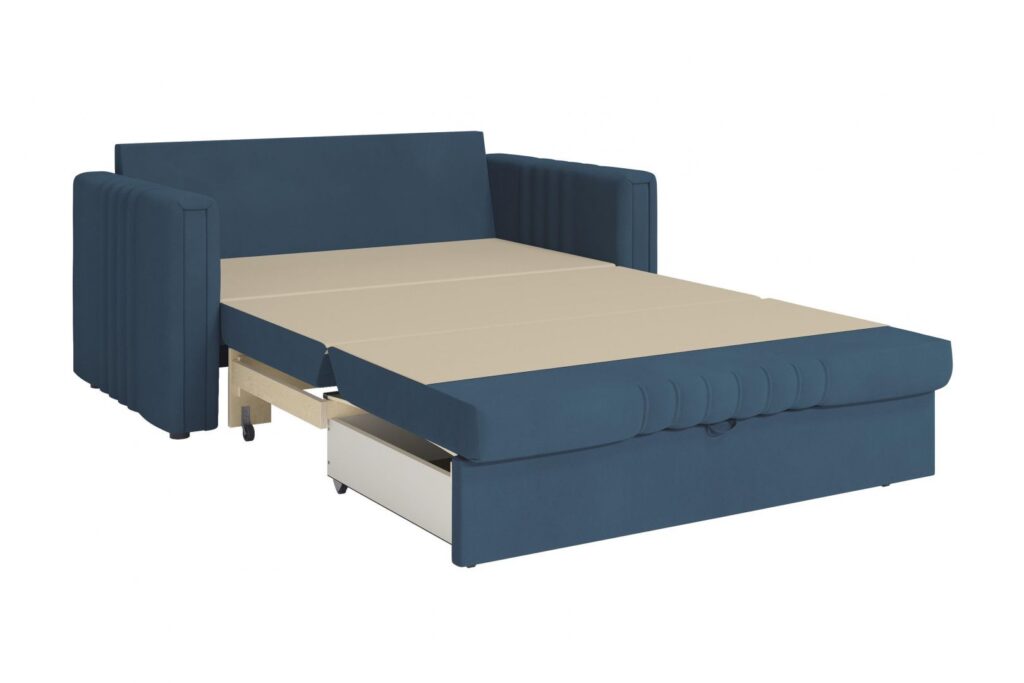 СПЛИН 1200 Диван-кровать 4 ВАРИАНТ джинс №3