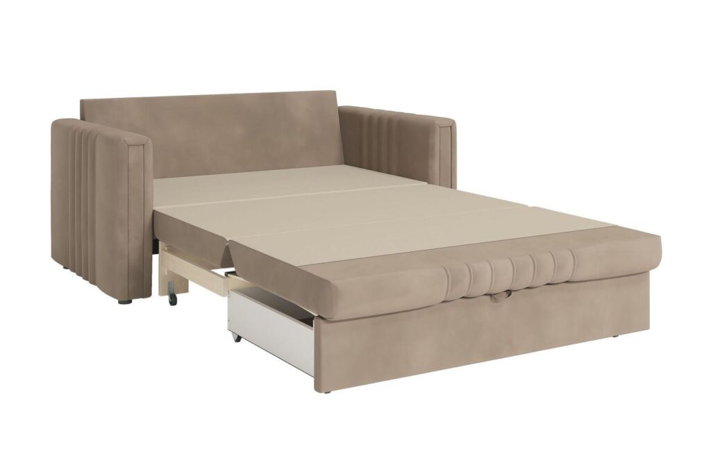 СПЛИН 1200 Диван-кровать 1 ВАРИАНТ какао №3