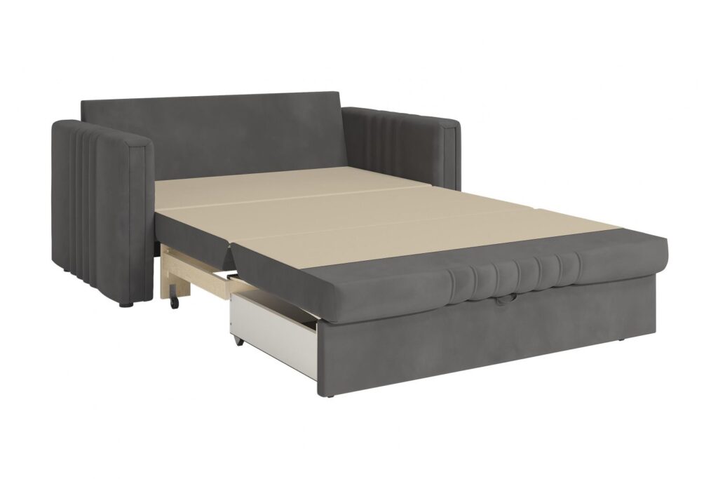 СПЛИН 1200 Диван-кровать 2 ВАРИАНТ серый №3