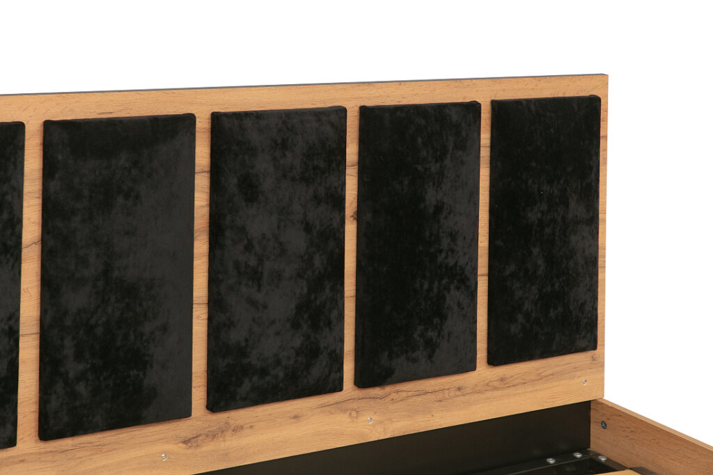 ЛИБЕРТИ дуб вотан КРОВАТЬ 1,6 м с ортопед. основанием 51.19 №2