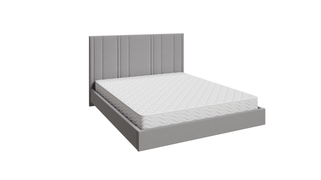 Кровать Глория 1600 с подъемным механизмом ткань Ameli 10 (светло-серый) №4