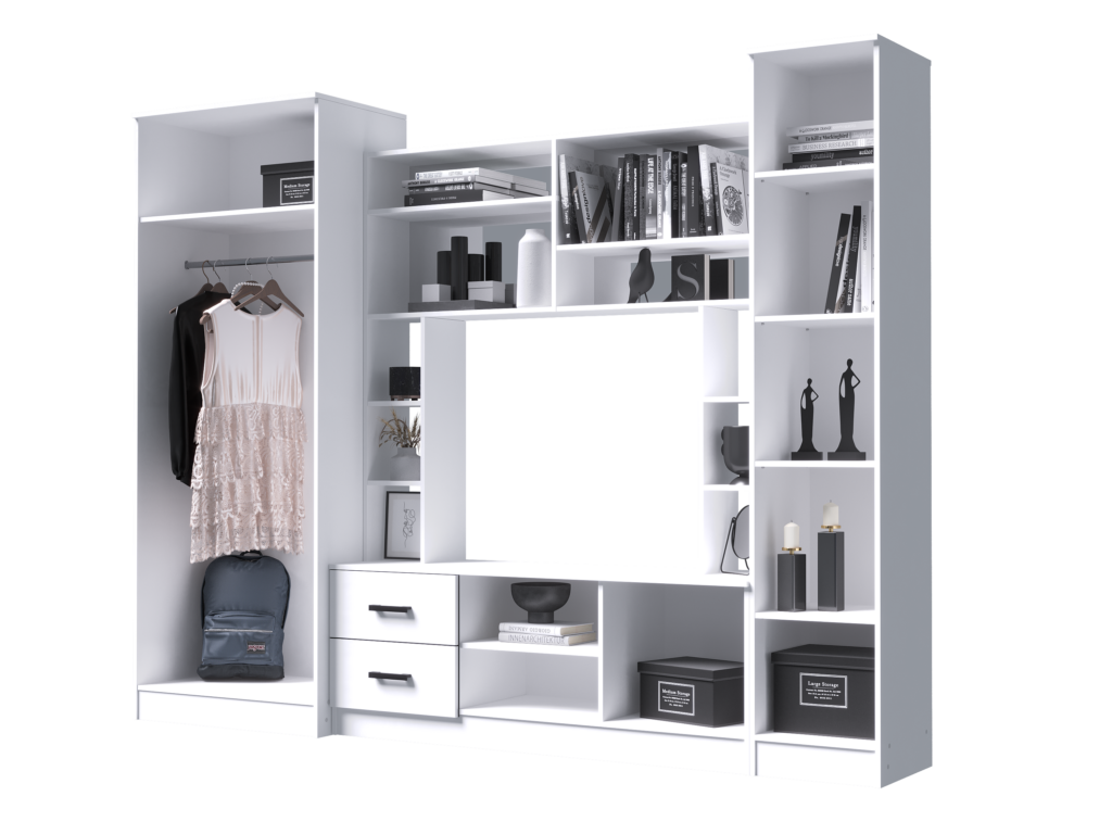 МАРТА-11 Гостиная БЕЛЫЙ ГЛАДКИЙ №2