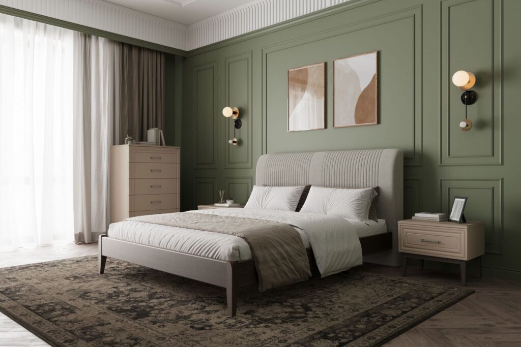 Спальный гарнитур «Гориция» Мокко мусс/ Латте №2