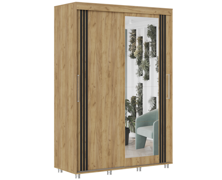 ФОРЕСТ Шкаф-купе 1.5 м. Дуб Крафт золотой ФОРЕСТ Шкаф-купе 1.5 м. Дуб Крафт золотой