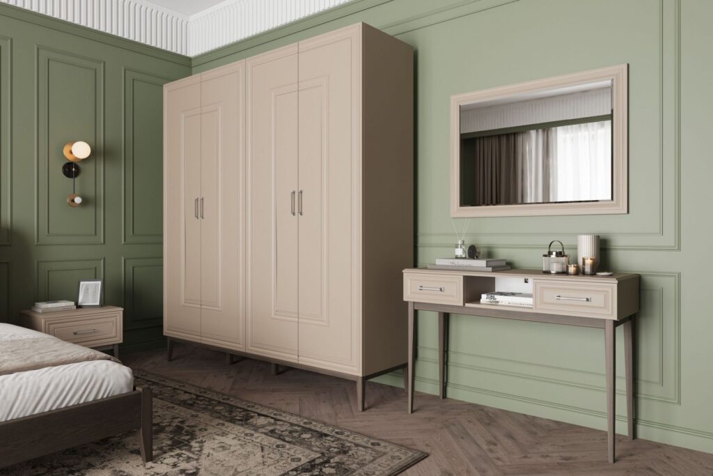 Спальный гарнитур «Гориция» Мокко мусс/ Латте №4