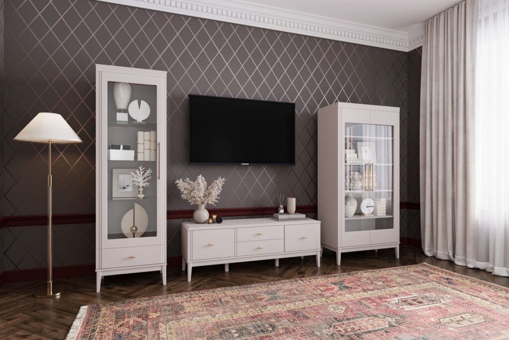 Гостиная модульная «Джали» Льняной №2