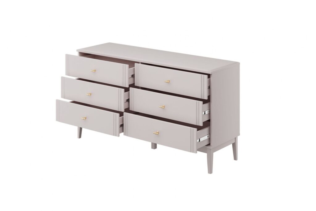 ДЖАЛИ Льняной ЛАК СГ, Комод 6 ящиков №2