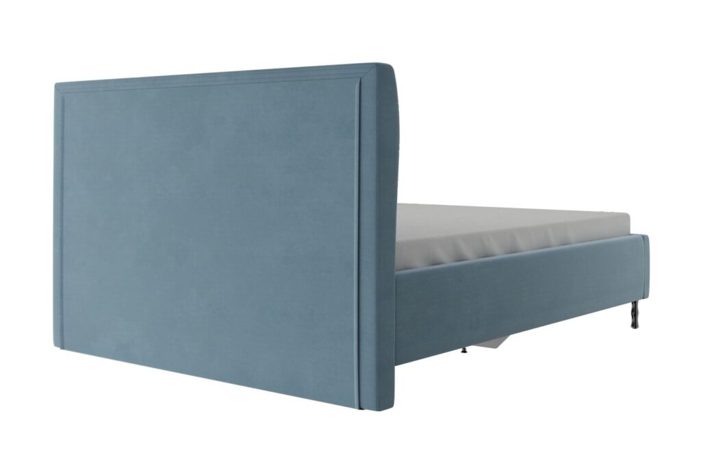 Кровать ФАБИАНА 1,6 м с подъемным мех./ВАРИАНТ 3 (голубая сталь) №2