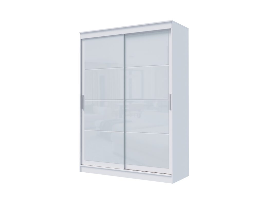 Шкаф-купе «Гранд» 1,6 м ЛДСП Белый Лакобель