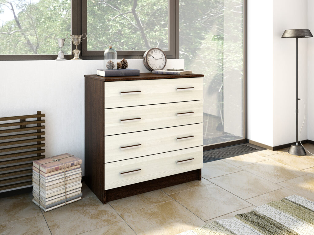 Комод К800 ВЕНГЕ/ЛОРЕДО №2