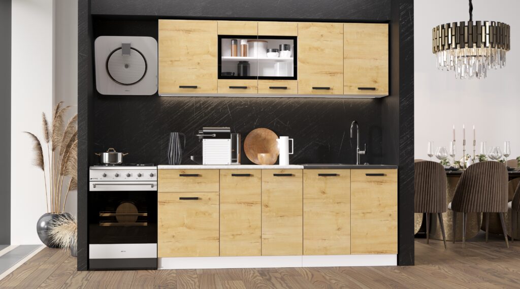 Хозяюшка кухня 2м Дуб Вотан Хозяюшка кухня 2м Дуб Вотан