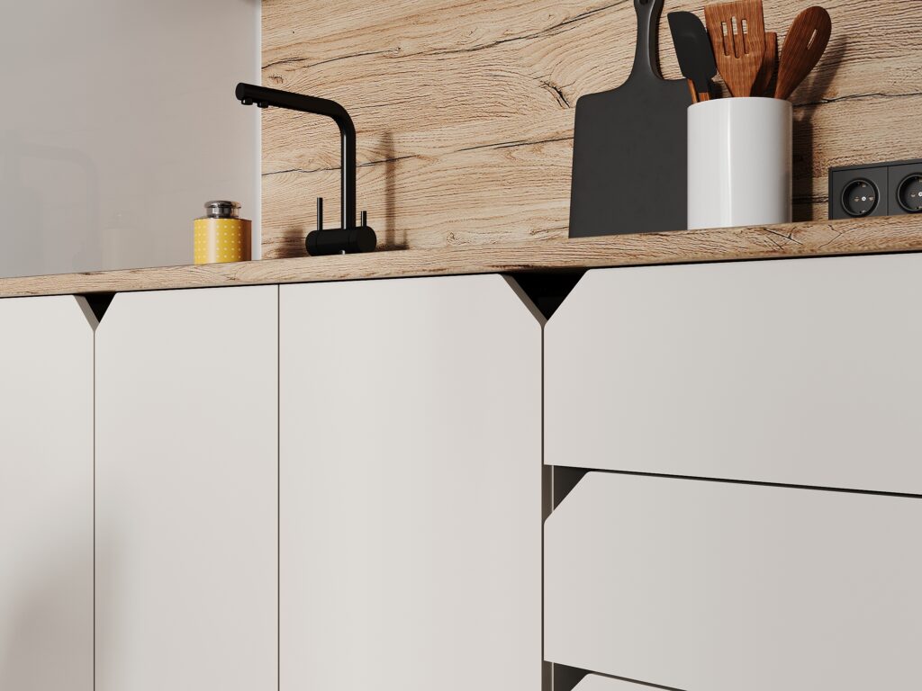 ЛАРИО Кухня 1.5м Кашемир №3