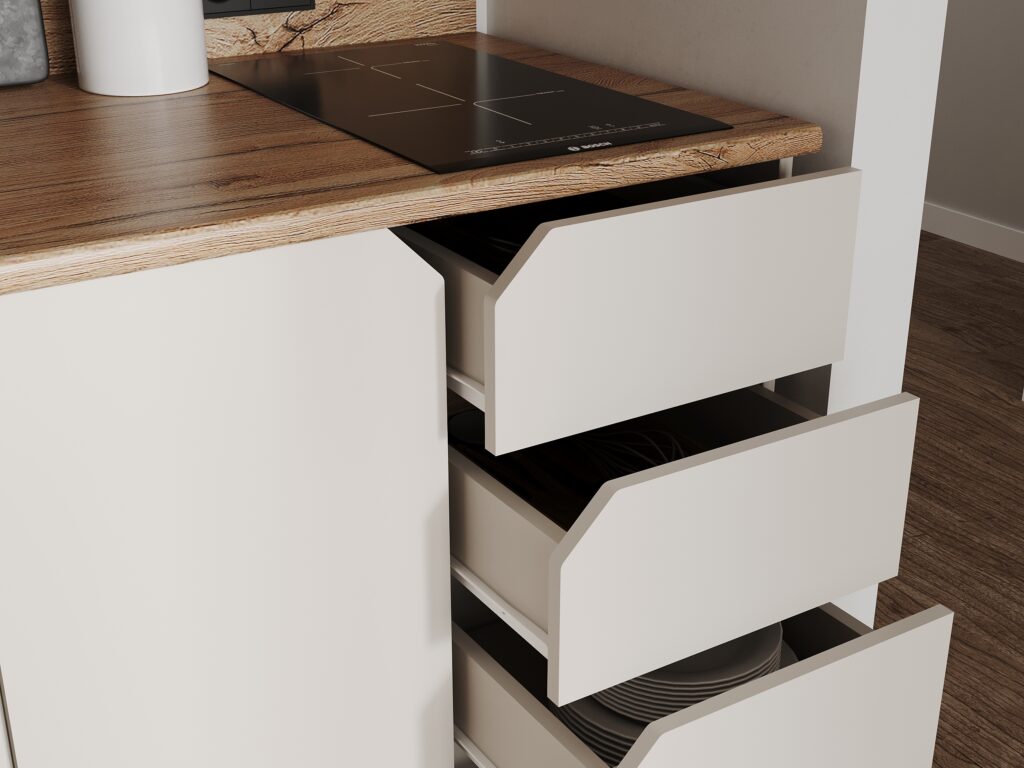 ЛАРИО Кухня 1.5м Кашемир №7