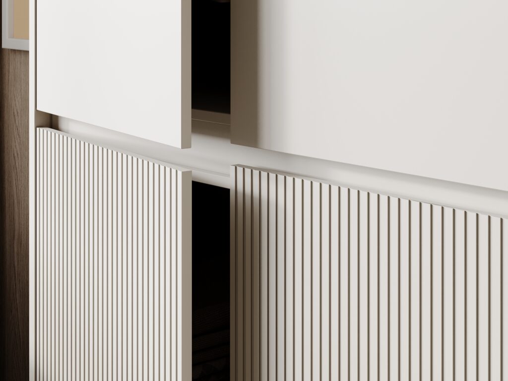 МИРЕН Шкаф ШК-002 Кашемир  / матовая Моно керамика №4