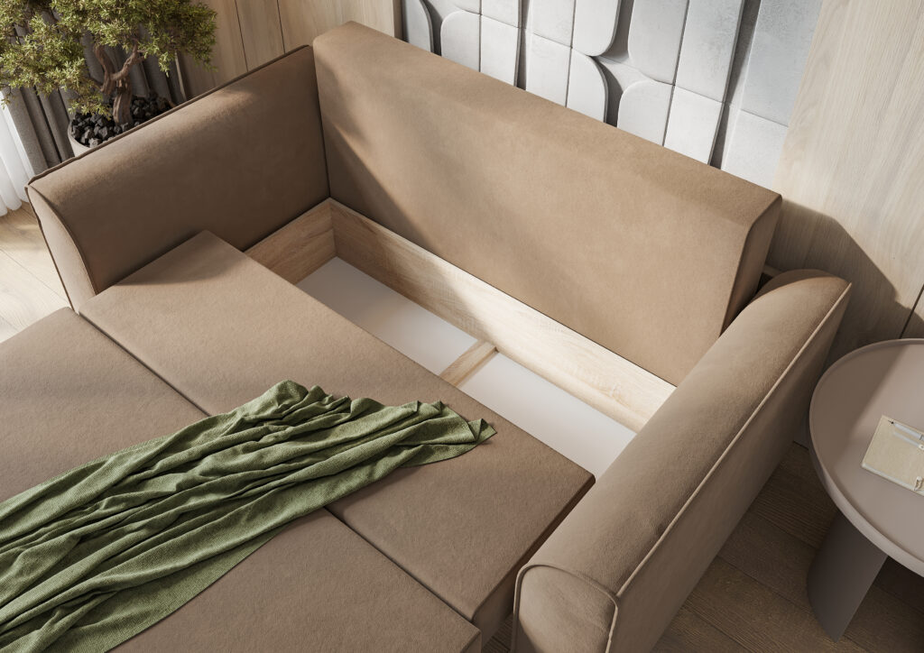 СПЕЙС 1200 диван EPIC 23 COCOA №2