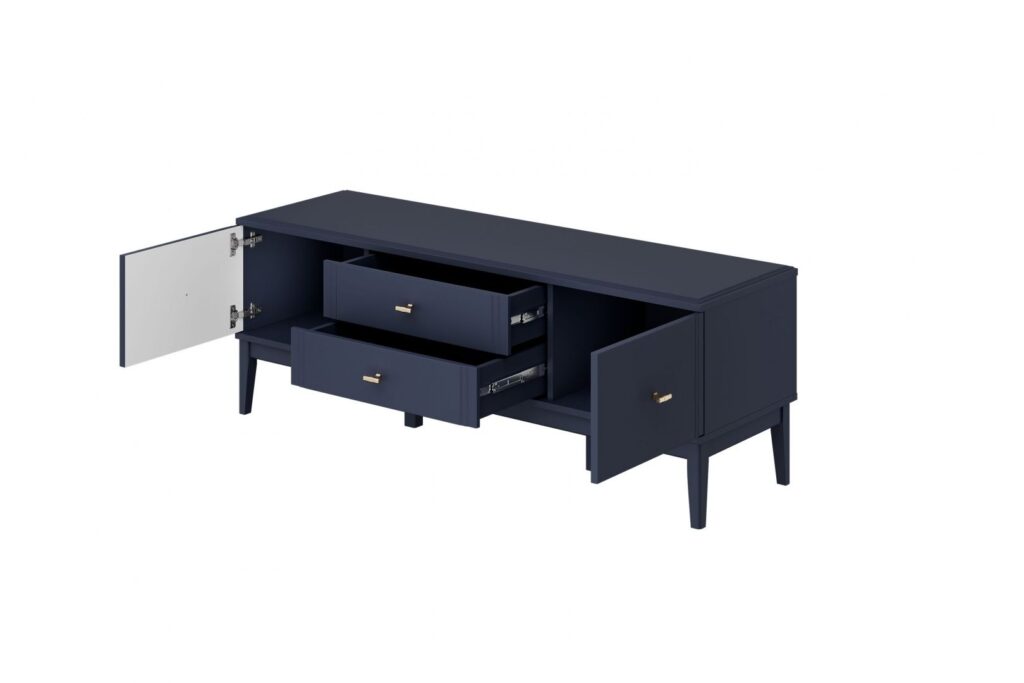 ДЖАЛИ Темный лазурный ЛАК СГ, Тумба ТВ №3