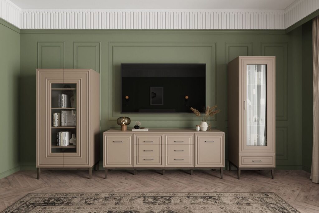 Гостиная модульная «Гориция» Мокко мусс /Латте