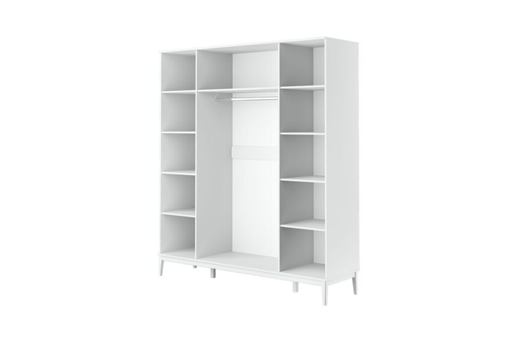 ФАРГО Белый ЛАК, Шкаф для одежды ШР-4 №3