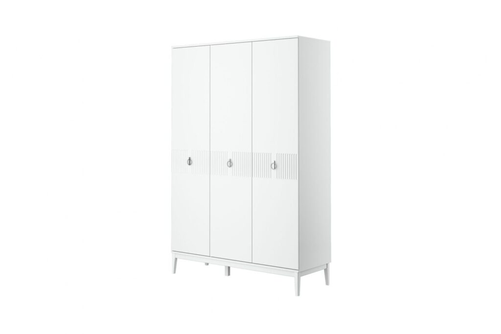 ФАРГО Белый ЛАК Шкаф для одежды ШР-3