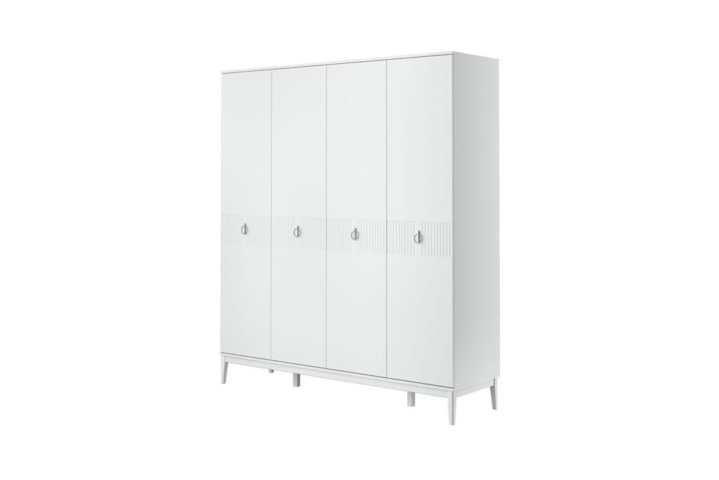 ФАРГО Белый ЛАК, Шкаф для одежды ШР-4