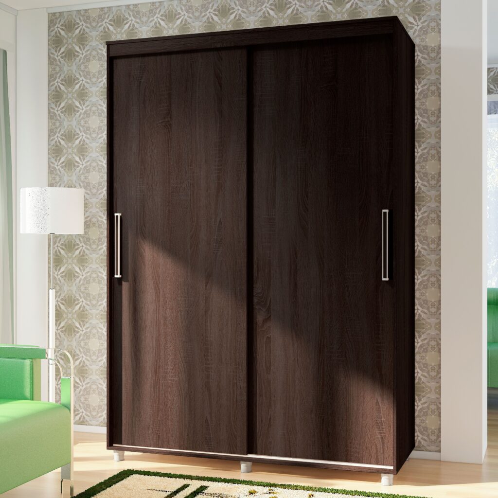 КОМФОРТ-12 ПРАЙМ 1,5м Шкаф «без зеркал»  венге №2